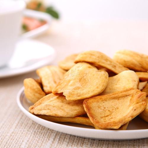 德诚菠萝蜜干果 250克装的黄金风味，一口咬住热带阳光